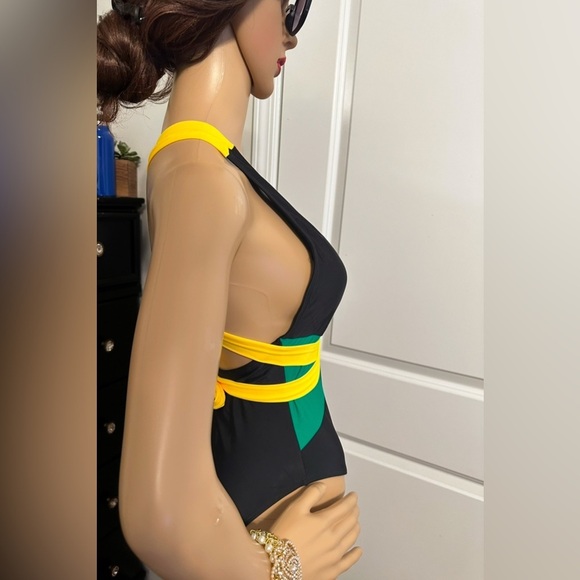 (NWT)One Piece Caribbean Body Shaping Monokini Swimsuit - Picture 7 of 7